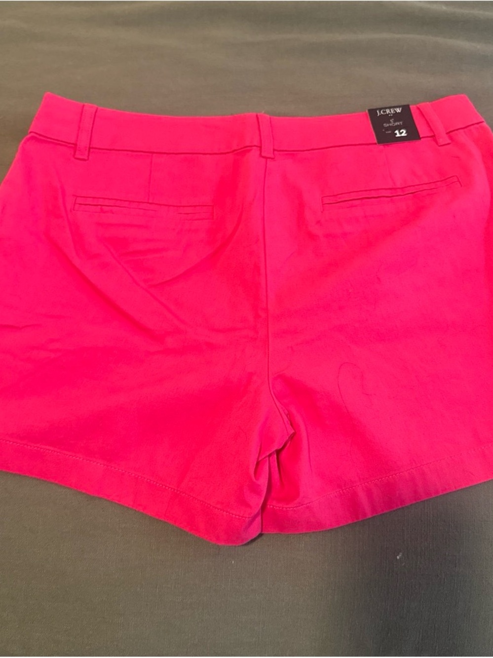 J. Crew Hot Pink Women's Tailored Cotton Shorts